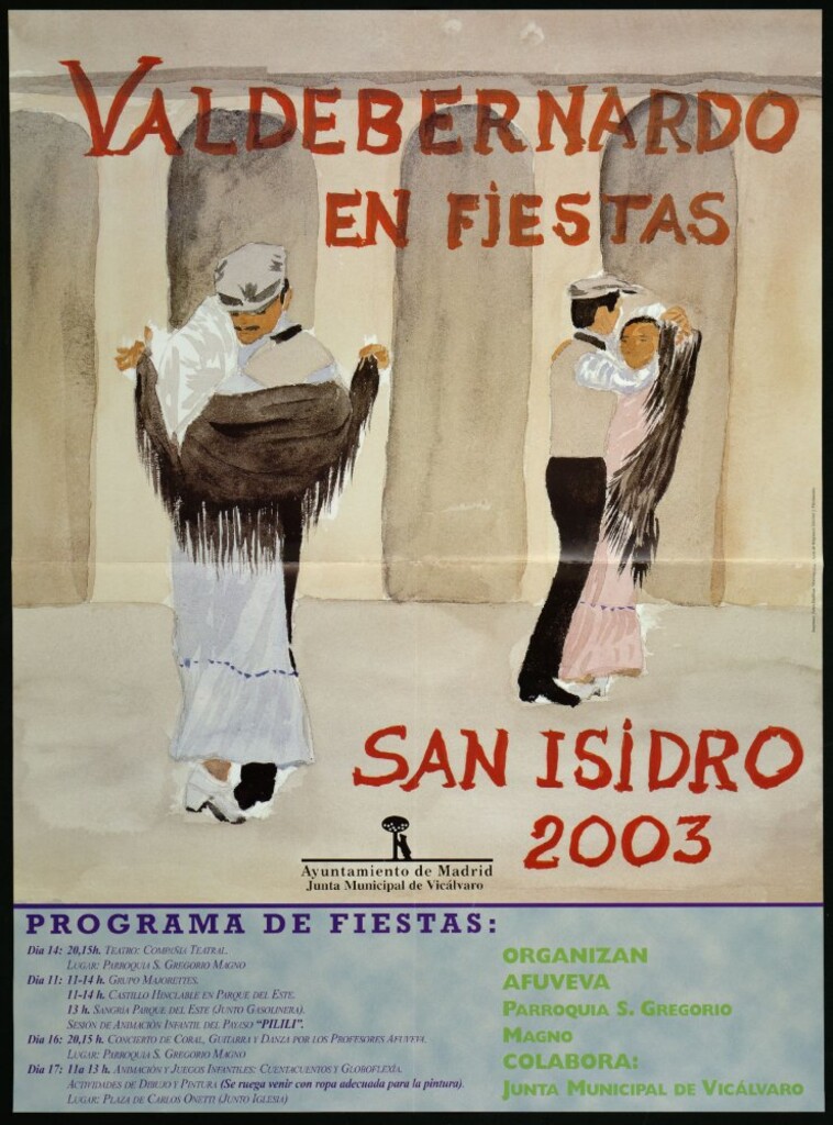 Miniatura de San Isidro 2003: Valdebernardo en Fiestas: Programación