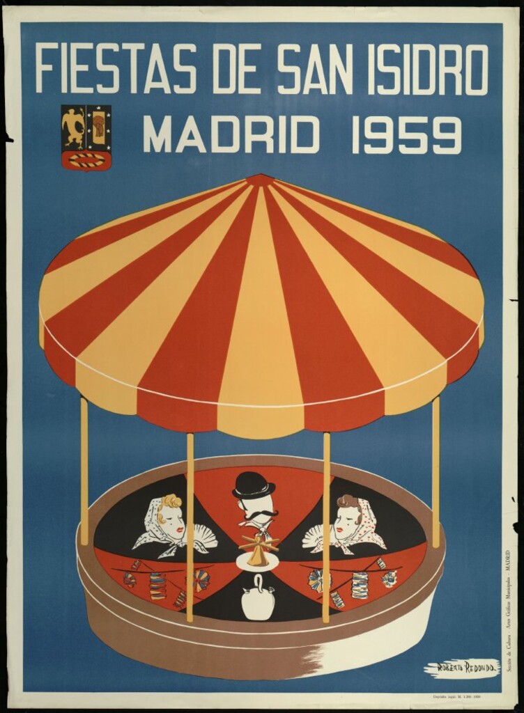 Miniatura de Fiestas de San Isidro, Madrid, 1959