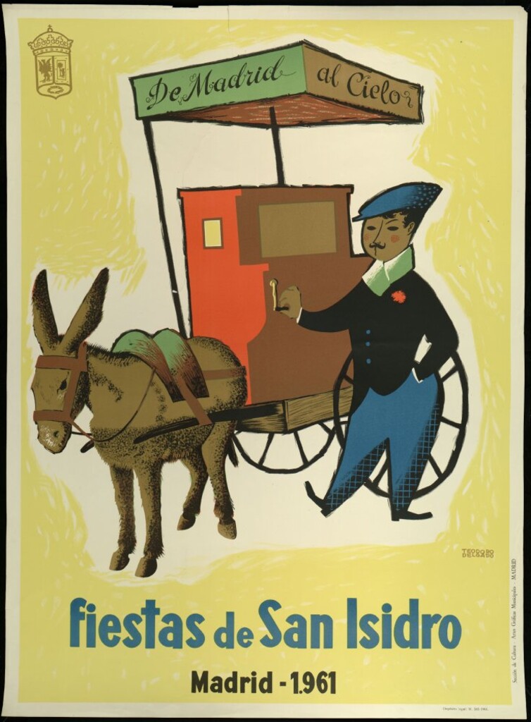 Miniatura de Fiestas de San Isidro, Madrid, 1961