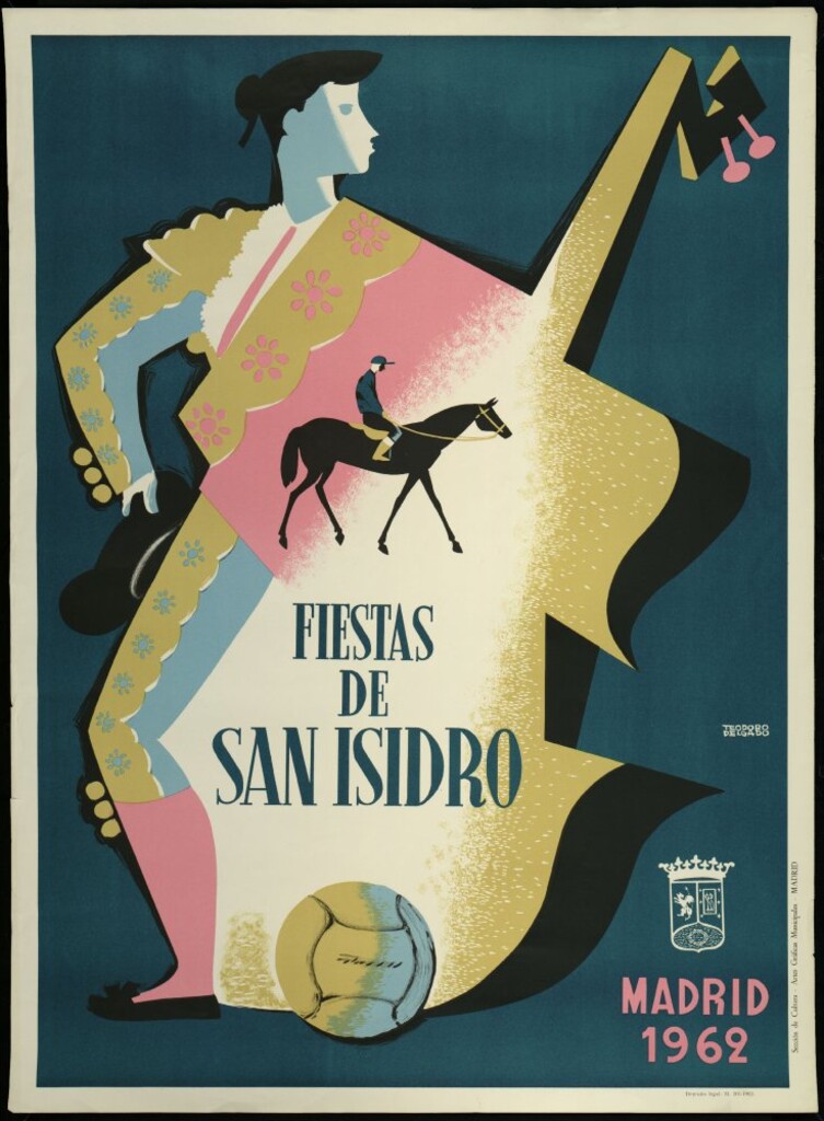 Miniatura de Fiestas de San Isidro, Madrid, 1962