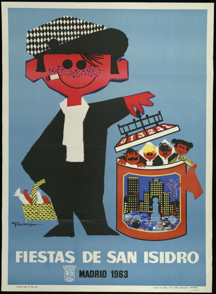 Miniatura de Fiestas de San Isidro, Madrid, 1963