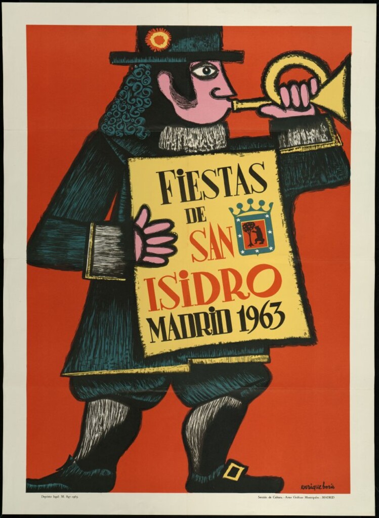 Miniatura de Fiestas de San Isidro, Madrid, 1963