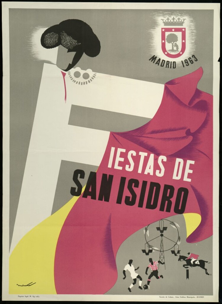 Miniatura de Fiestas de San Isidro, Madrid, 1963