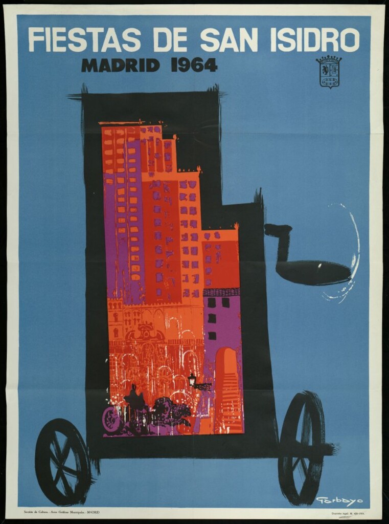 Miniatura de Fiestas de San Isidro, Madrid, 1964