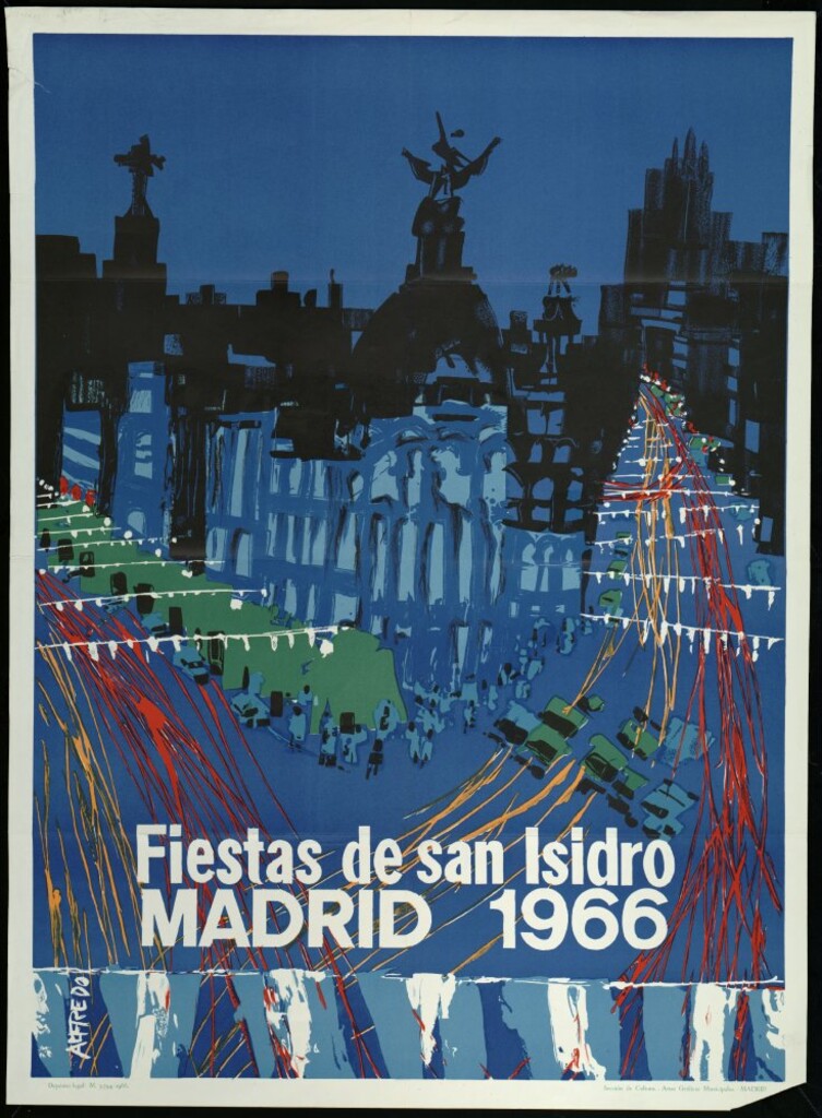 Miniatura de Fiestas de San Isidro, Madrid, 1966