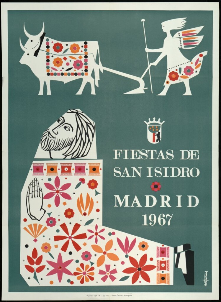 Miniatura de Fiestas de San Isidro, Madrid, 1967