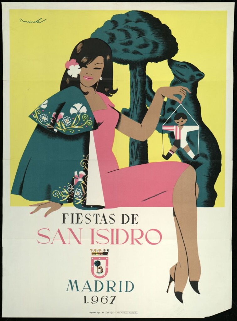 Miniatura de Fiestas de San Isidro, Madrid, 1967