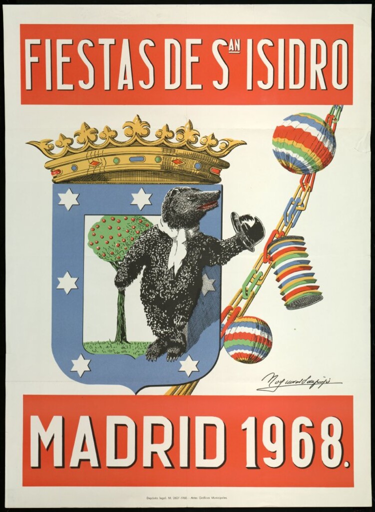 Miniatura de Fiestas de San Isidro, Madrid, 1968