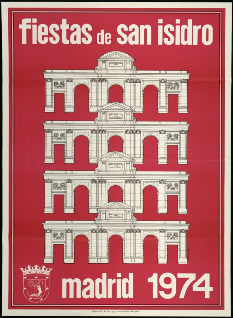 Miniatura de Fiestas de San Isidro, Madrid, 1974