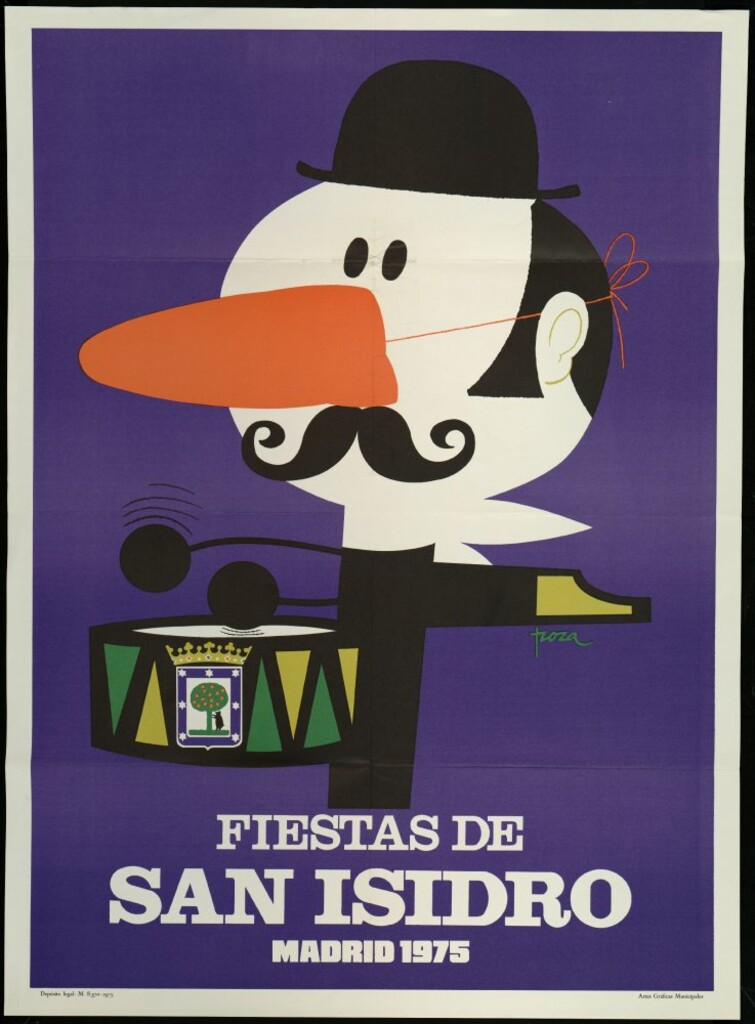Miniatura de Fiestas de San Isidro, Madrid, 1975