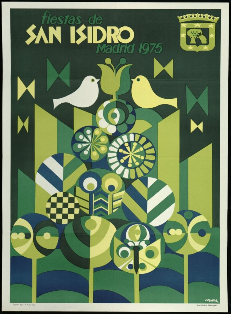 Miniatura de Fiestas de San Isidro, Madrid, 1975