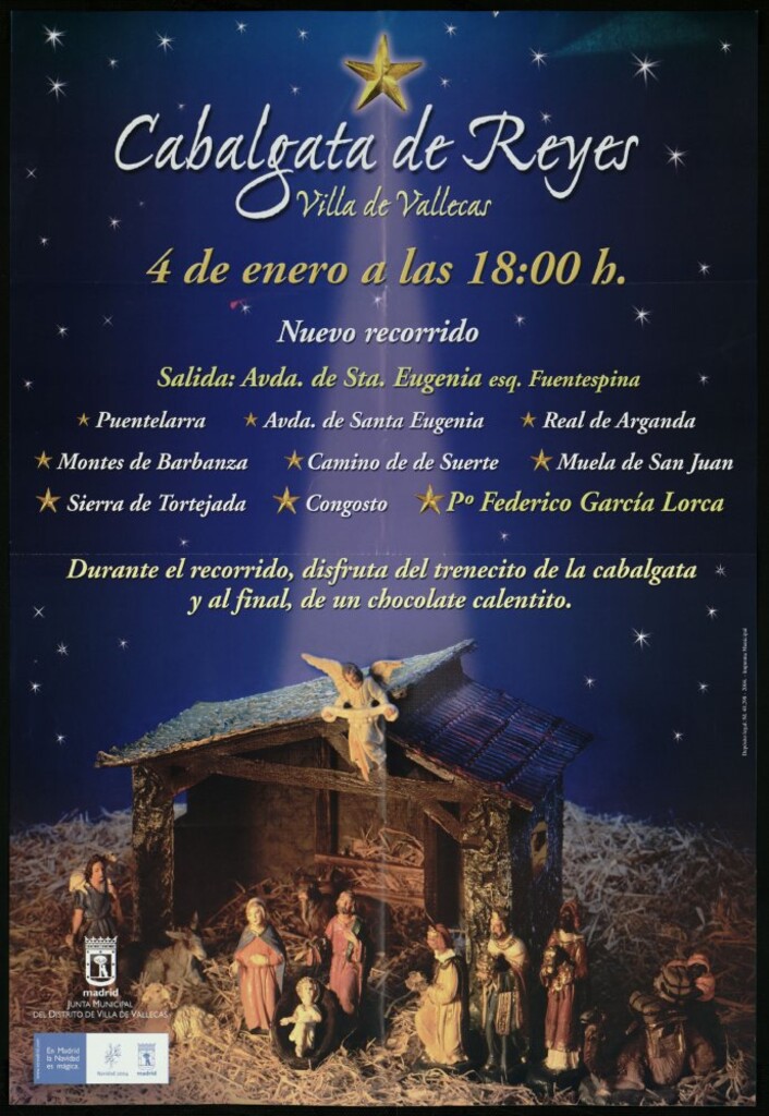 Miniatura de Cabalgata de Reyes. Villa de Vallecas. 4 de enero a las 18:00.