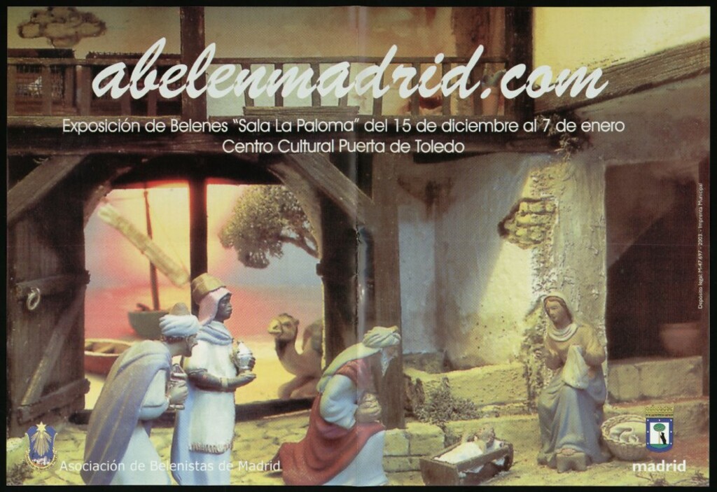 Miniatura de Exposición de belenes «Sala La Paloma». Del 15 de diciembre al 7 de enero. Centro Cultural Puerta de Toledo.