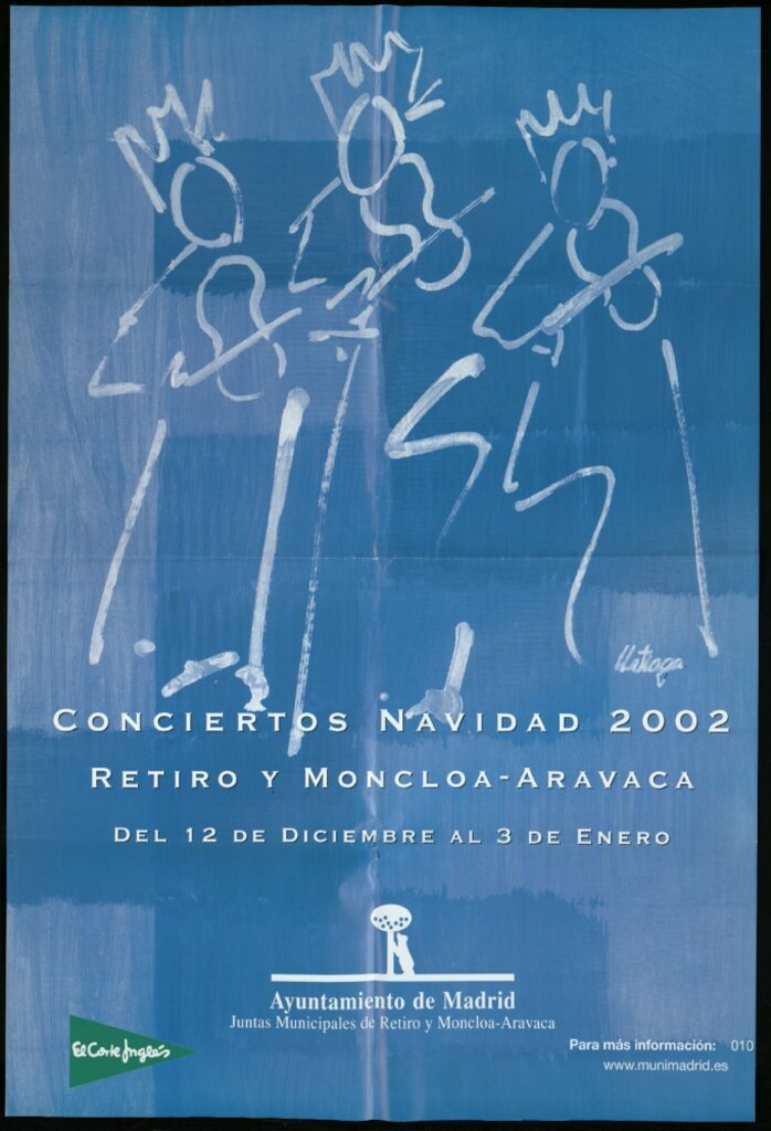Miniatura de Conciertos Navidad 2002. Retiro y Moncloa-Aravaca. Del 12 de diciembre al 3 de enero.