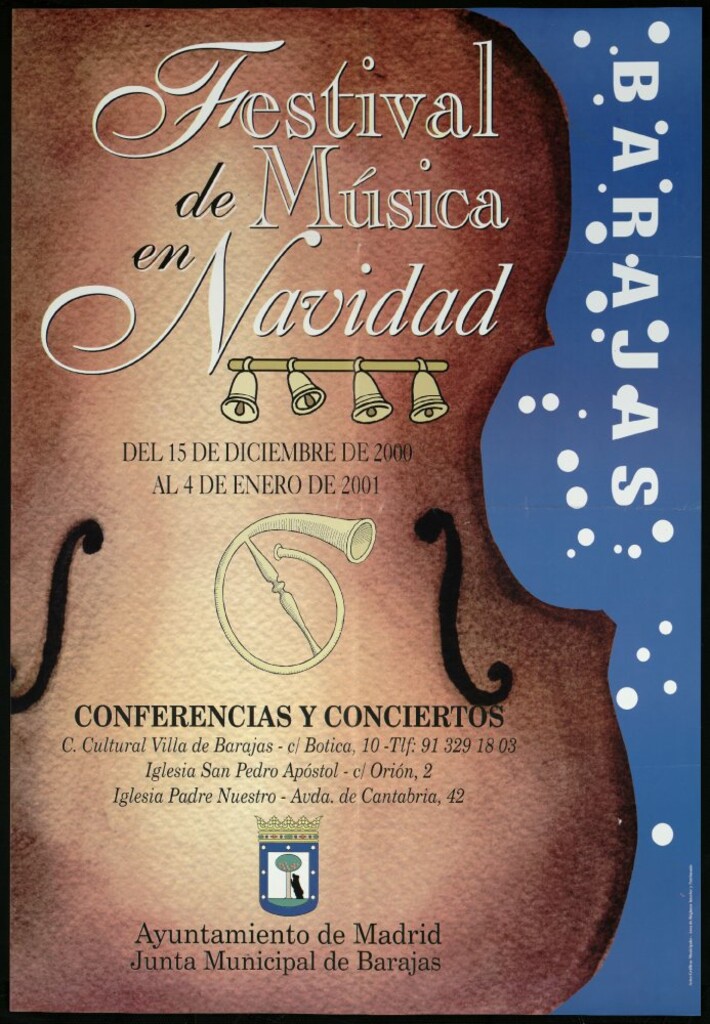 Miniatura de Festival de música en Navidad. Del 15 de diciembre de 2000 al 4 de enero de 2001. Conferencias y conciertos.