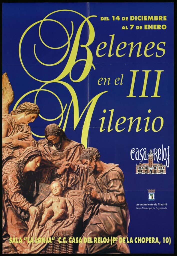 Miniatura de Belenes en el III Milenio. Del 14 de diciembre al 7 de enero. Sala «La lonja». CP Casa del reloj.