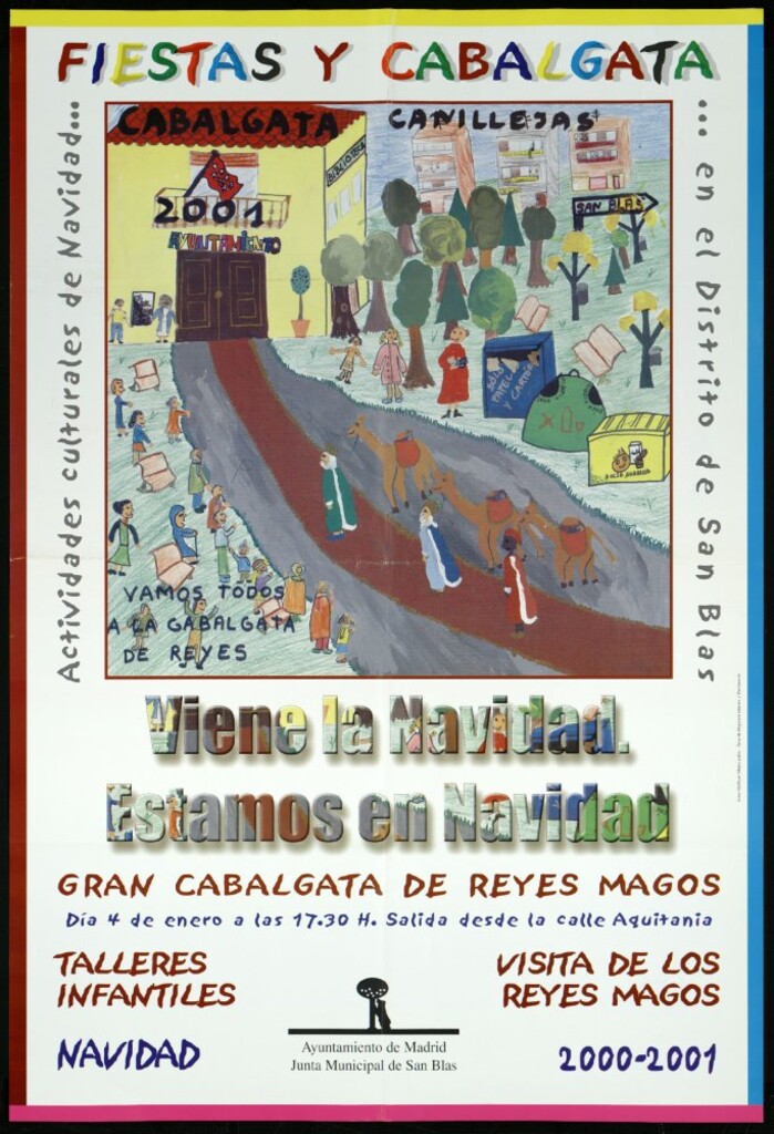 Miniatura de Fiestas y Cabalgata. Gran Cabalgata de Reyes Magos. Día 4 de enero a las 17:30 horas.