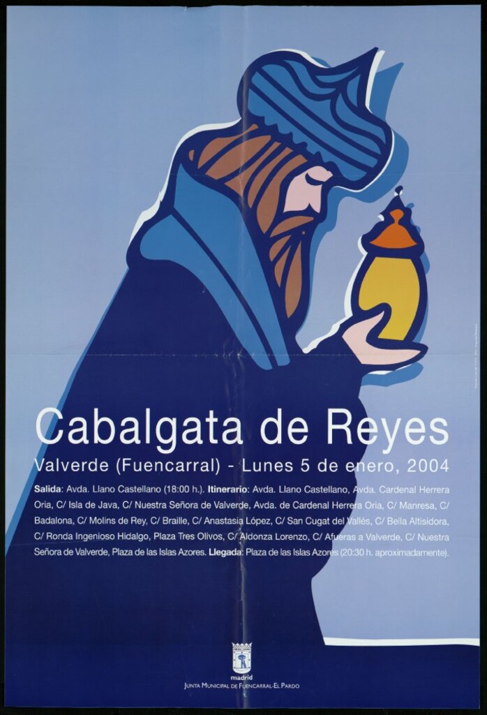 Miniatura de Cabalgata de Reyes. Valverde (Fuencarral)- Lunes 5 de enero. 2004 (Recorrido)