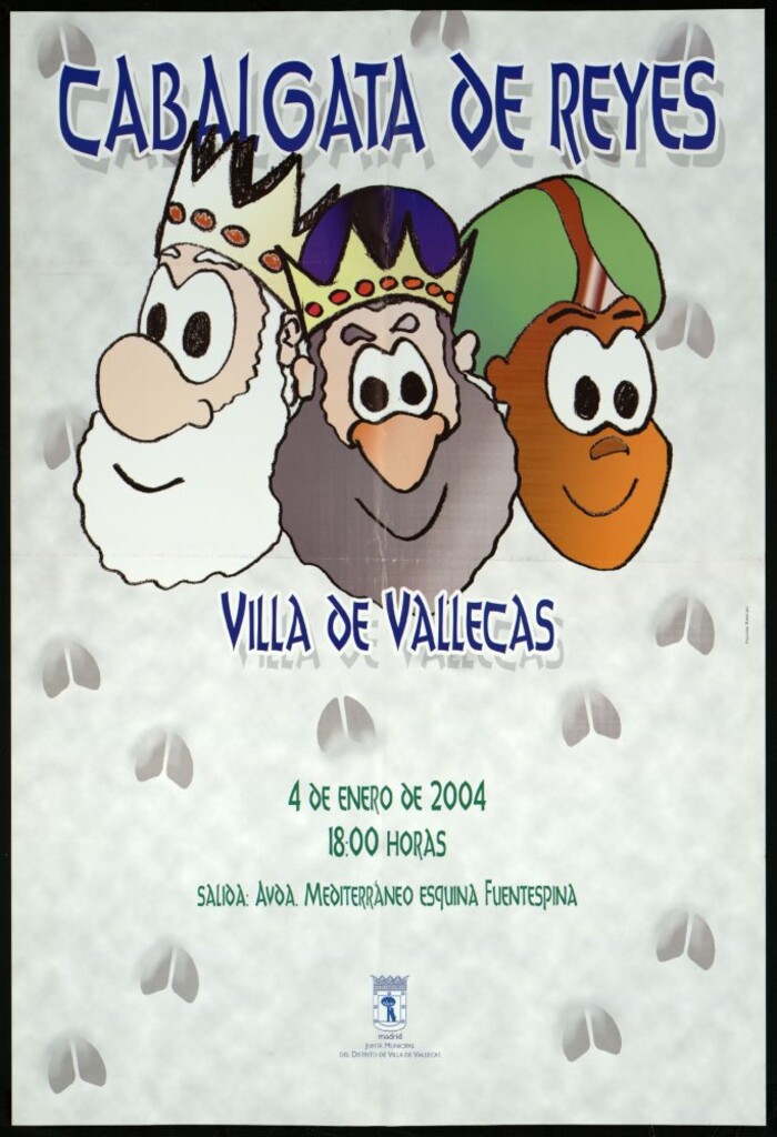 Miniatura de Cabalgata de Reyes. Villa de Vallecas. 4 de enero de 2004 a las 18:00 horas.