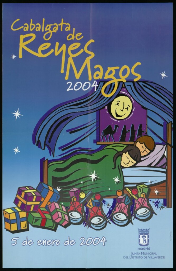 Miniatura de Cabalgata de Reyes Magos 2004. 5 de enero.