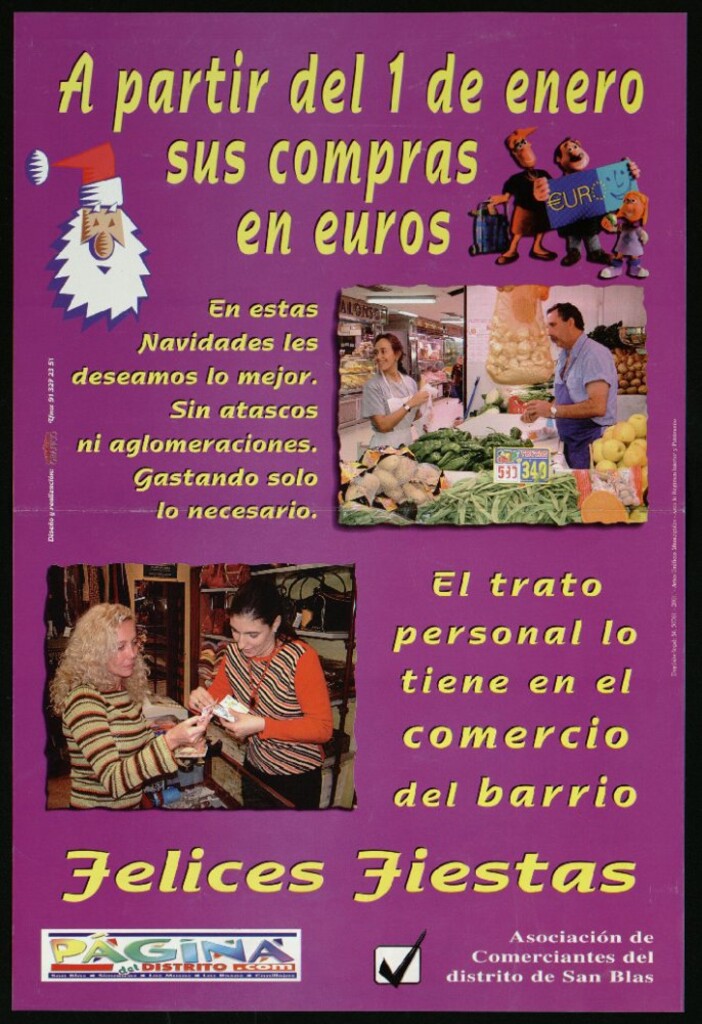 Miniatura de A partir del 1 de enero sus compras en euros. Felices fiestas.