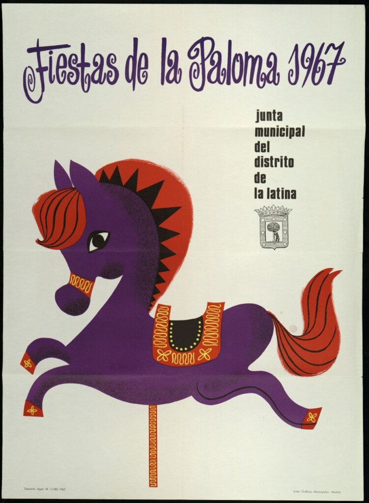 Miniatura de Fiestas de la Paloma 1967