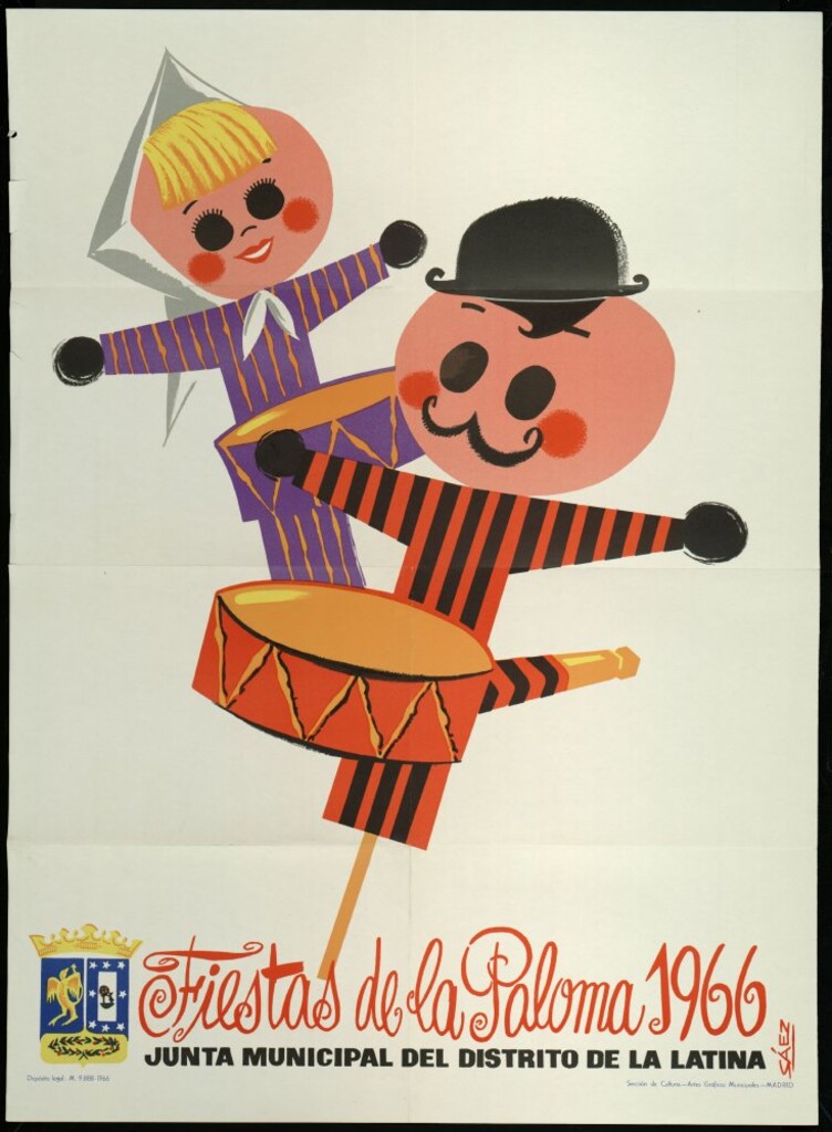 Miniatura de Fiestas de la Paloma 1966