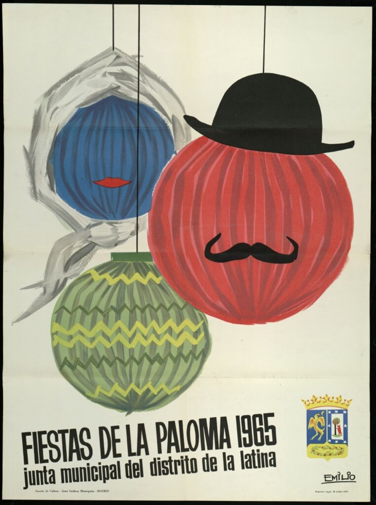 Miniatura de Fiestas de la Paloma 1965