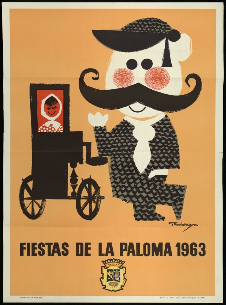 Miniatura de Fiestas de la Paloma 1963