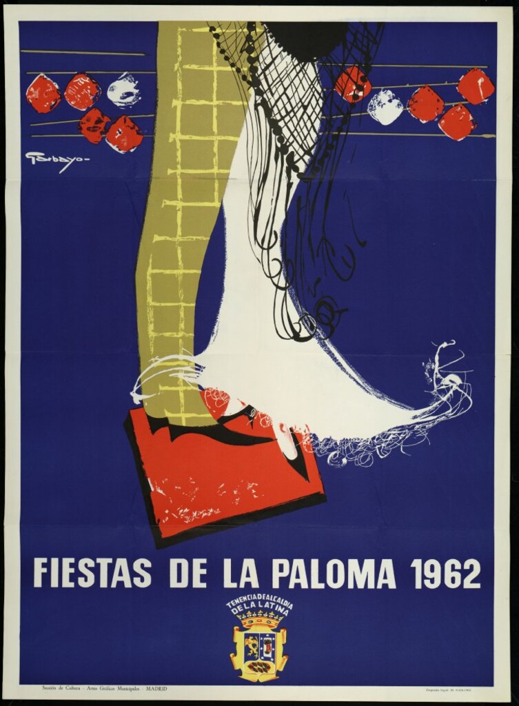Miniatura de Fiestas de la Paloma 1962