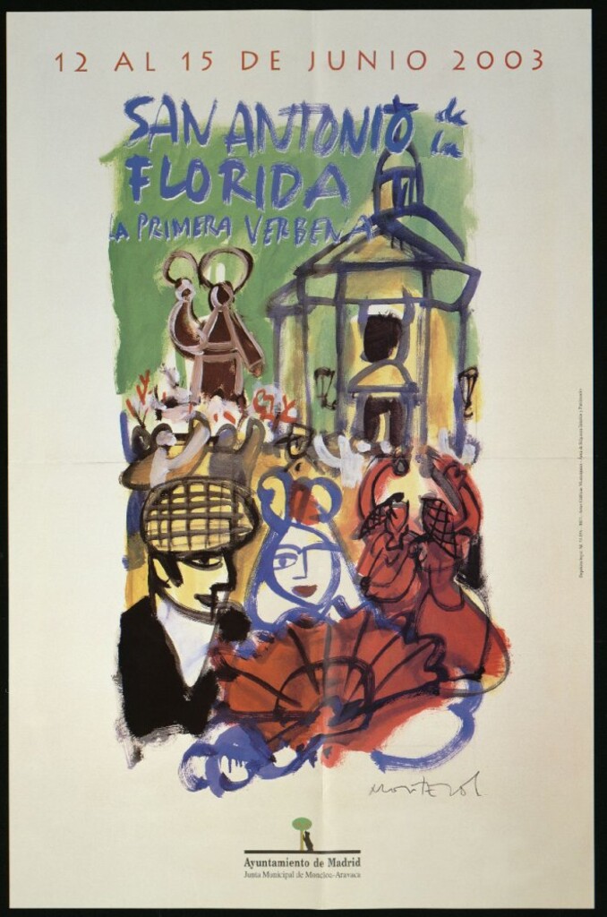 Miniatura de San Antonio de la Florida. La primera verbena. 12 al 15 de junio. 2003