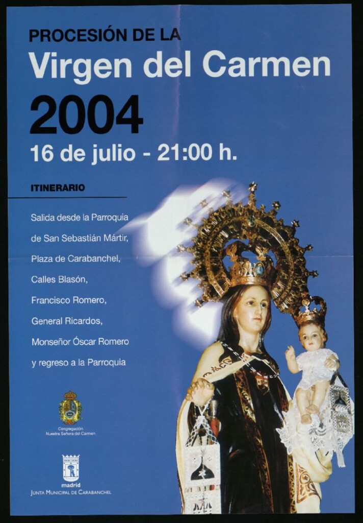 Miniatura de Procesión de la Virgen del Carmen 2004. 16 de junio, 21:00 horas. (Recorrido)