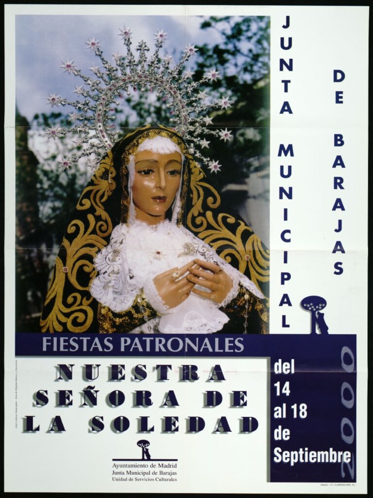Miniatura de Fiestas patronales nuestra Señora de la Soledad. Del 14 al 18 de septiembre.