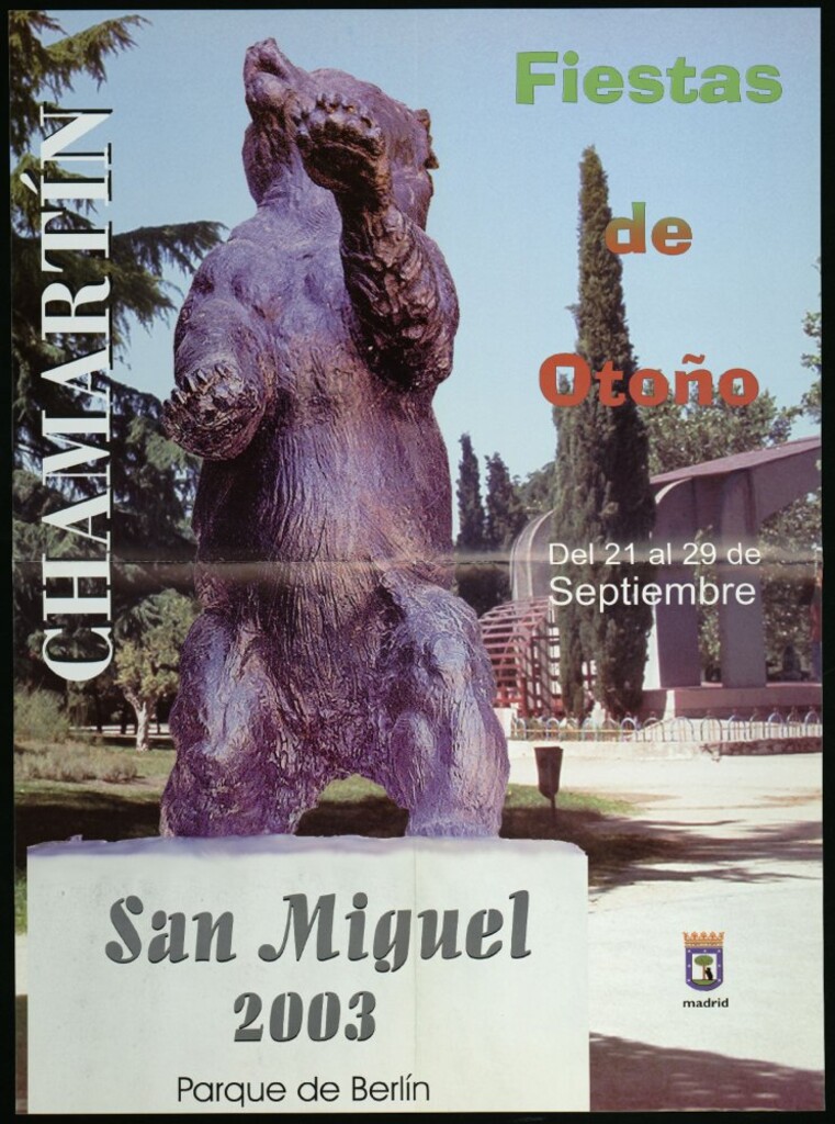 Miniatura de San Miguel 2003. Fiestas de otoño. Del 21 al 29 de septiembre. Parque de Berlín