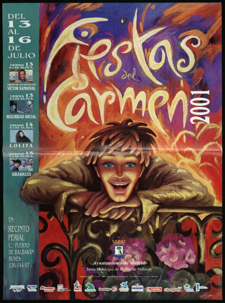 Miniatura de Fiestas del Carmen 2001, del 13 al 16 de julio. Recinto ferial.
