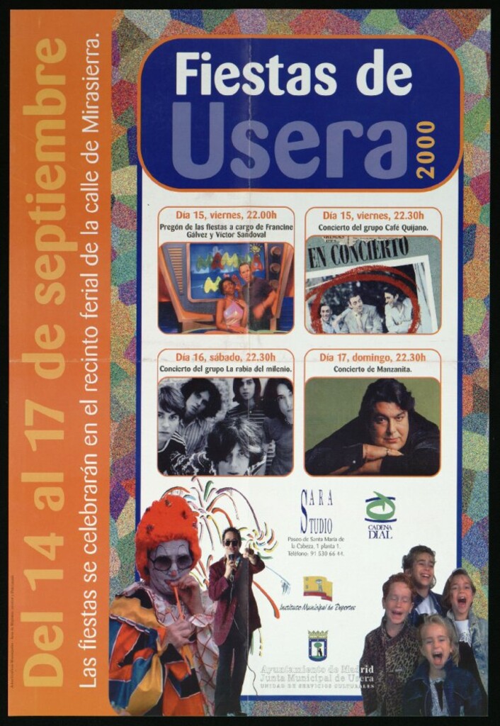 Miniatura de Fiestas de Usera 2000. Del 14 al 27 de septiembre. (Programa)