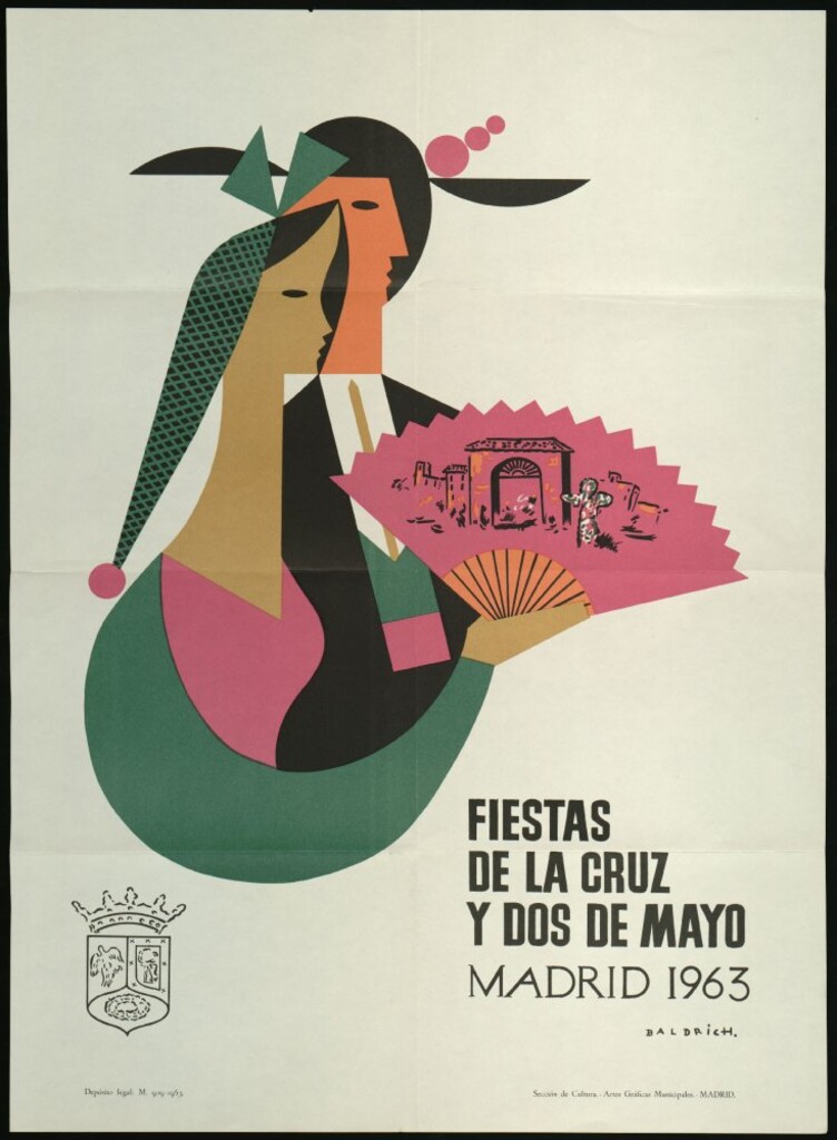 Miniatura de Fiestas de la Cruz y Dos de mayo. Madrid 1963