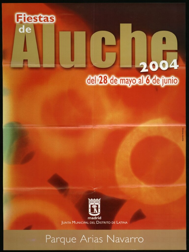 Miniatura de Fiestas de Aluche 2004, del 28 de mayo al 6 de junio. Parque Arias Navarro.