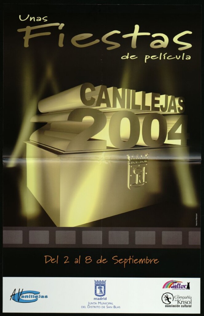 Miniatura de Unas fiestas de película. Canillejas 2004. Del 2 al 8 de septiembre.