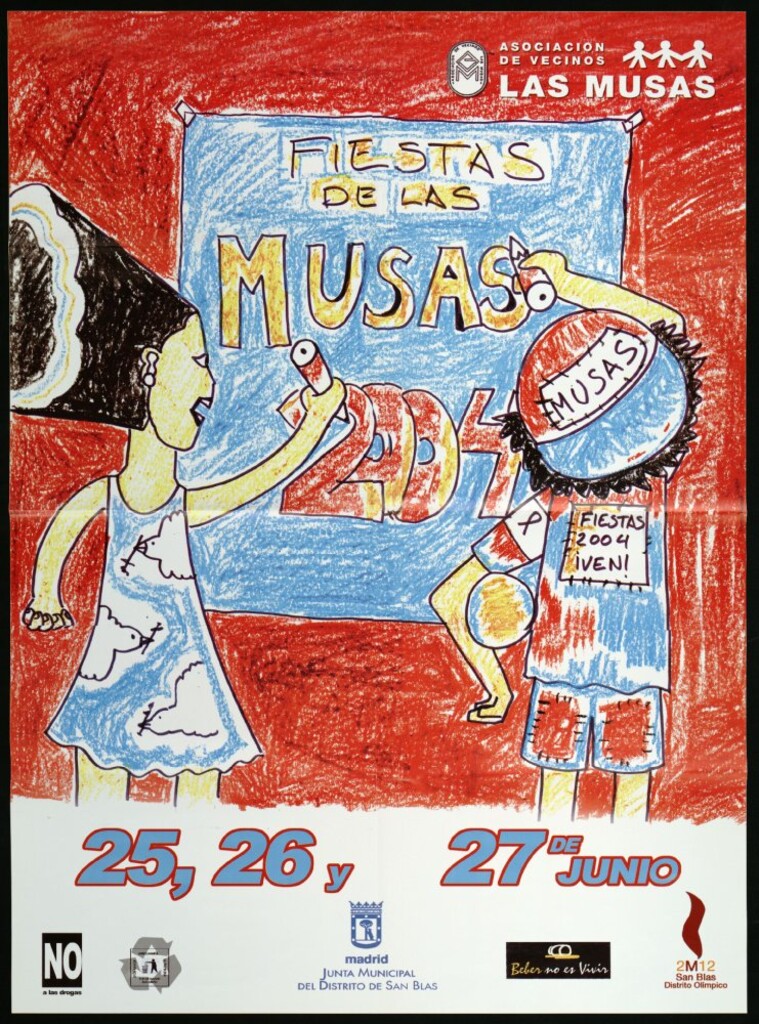 Miniatura de Fiestas de las Musas 2004. 25, 26 y 27 de junio.