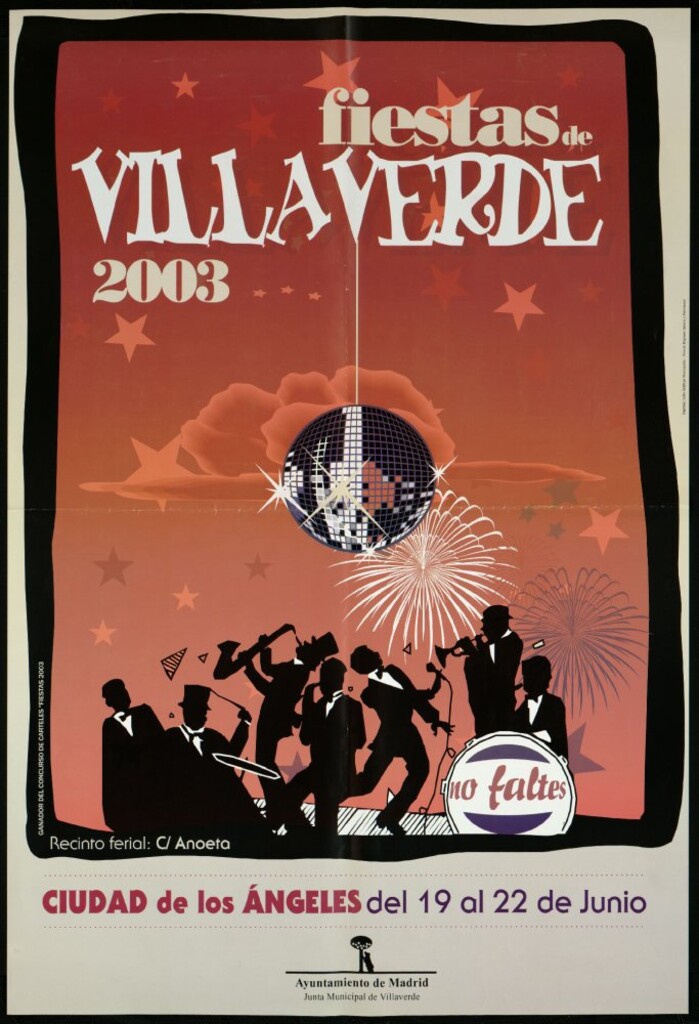 Miniatura de Fiestas de Villaverde 2003. Ciudad de los Ángeles del 19 al 22 de julio. Recinto Ferial Campo de Futbol de San Cristobal
