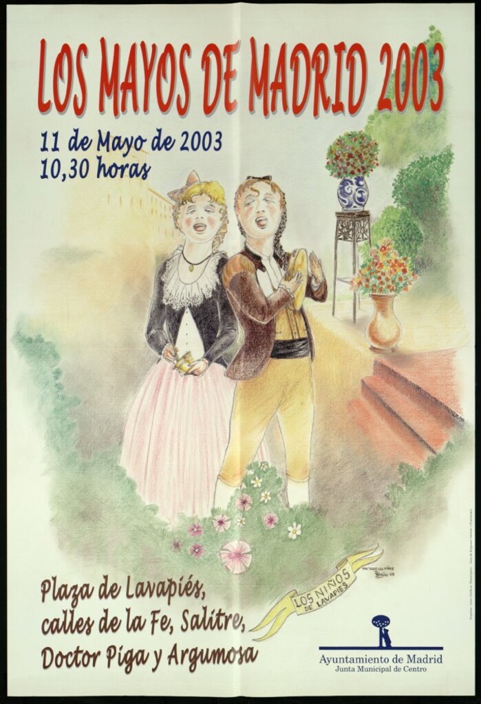 Miniatura de Los mayos de Madrid 2003. 11 de mayo de 2003, 10:30 horas. Plaza de Lavapiés. Calle de la Fé, Salitre, Doctor Piga y Argumosa.