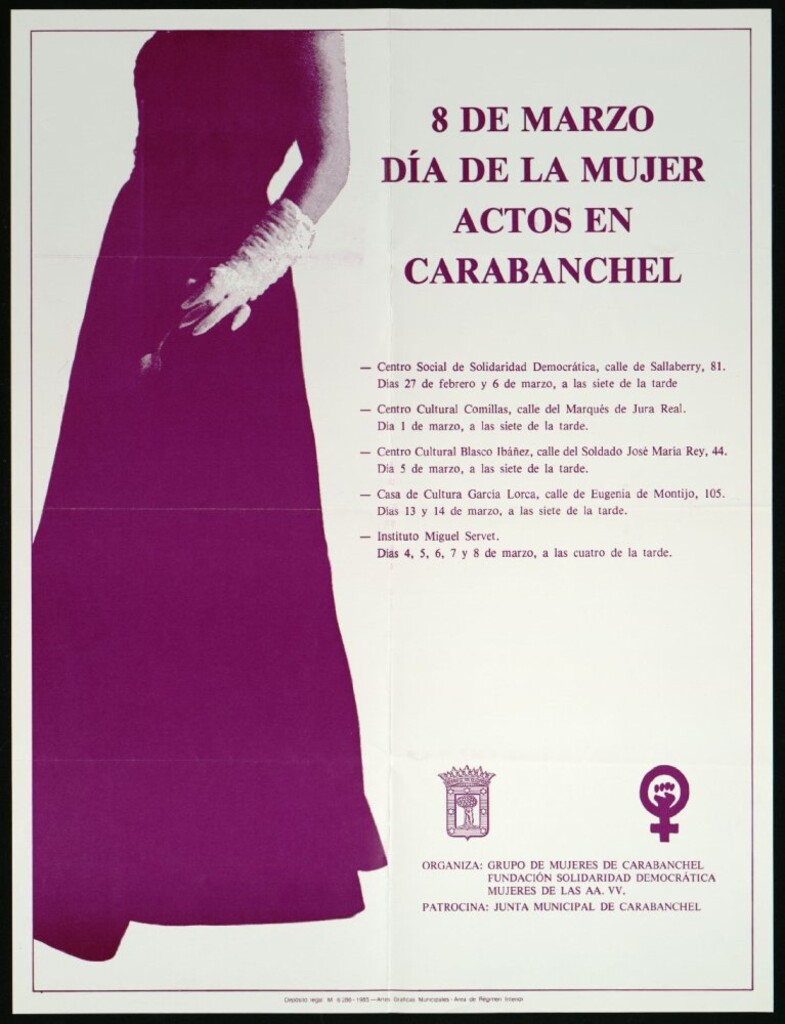 Miniatura de 8 de marzo. Día de la mujer. Actos en Carabanchel (Programa)