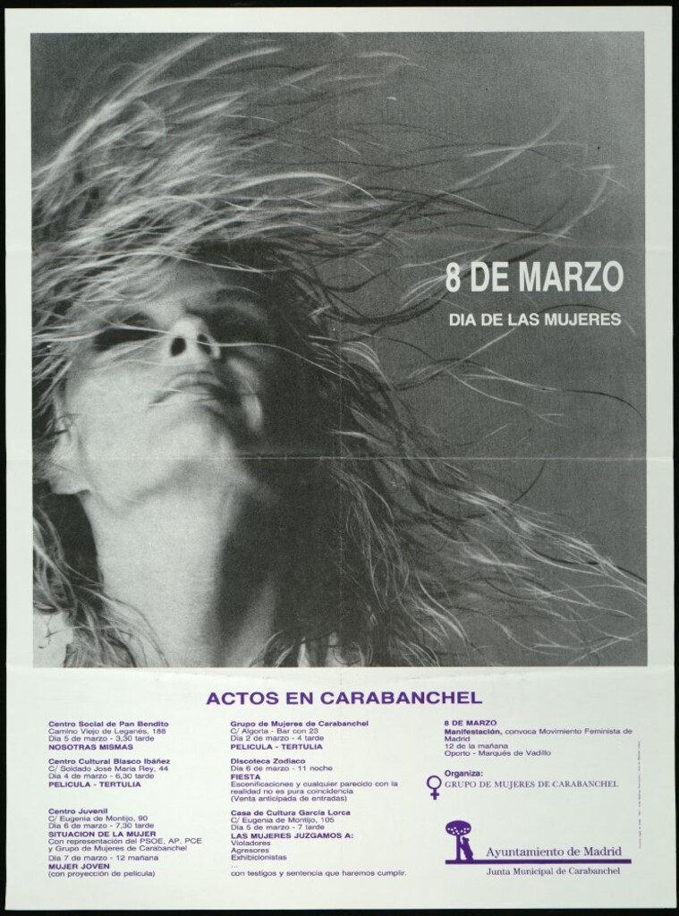 Miniatura de 8 de marzo. Día de la mujer. Actos en Carabanchel (Programa)