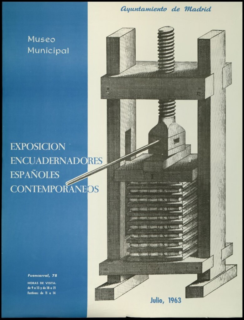Miniatura de Exposición encuadernadores españoles contemporaneos. Julio 1963