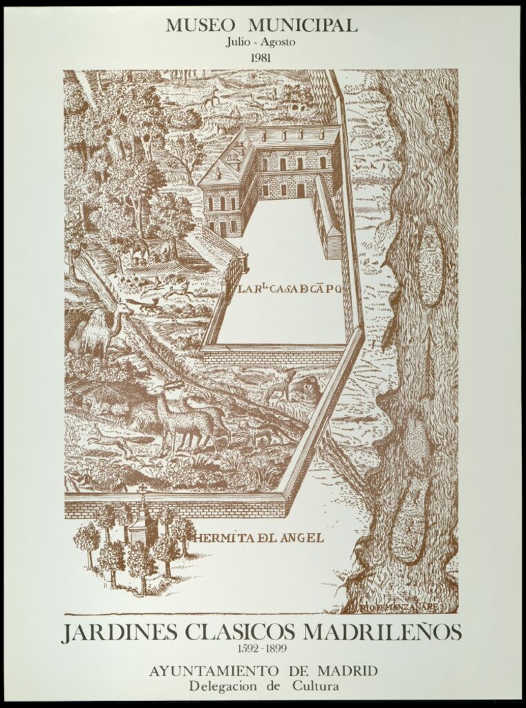 Miniatura de Jardines clásicos madrileños. 1592-1899. Julio-agosto 1981