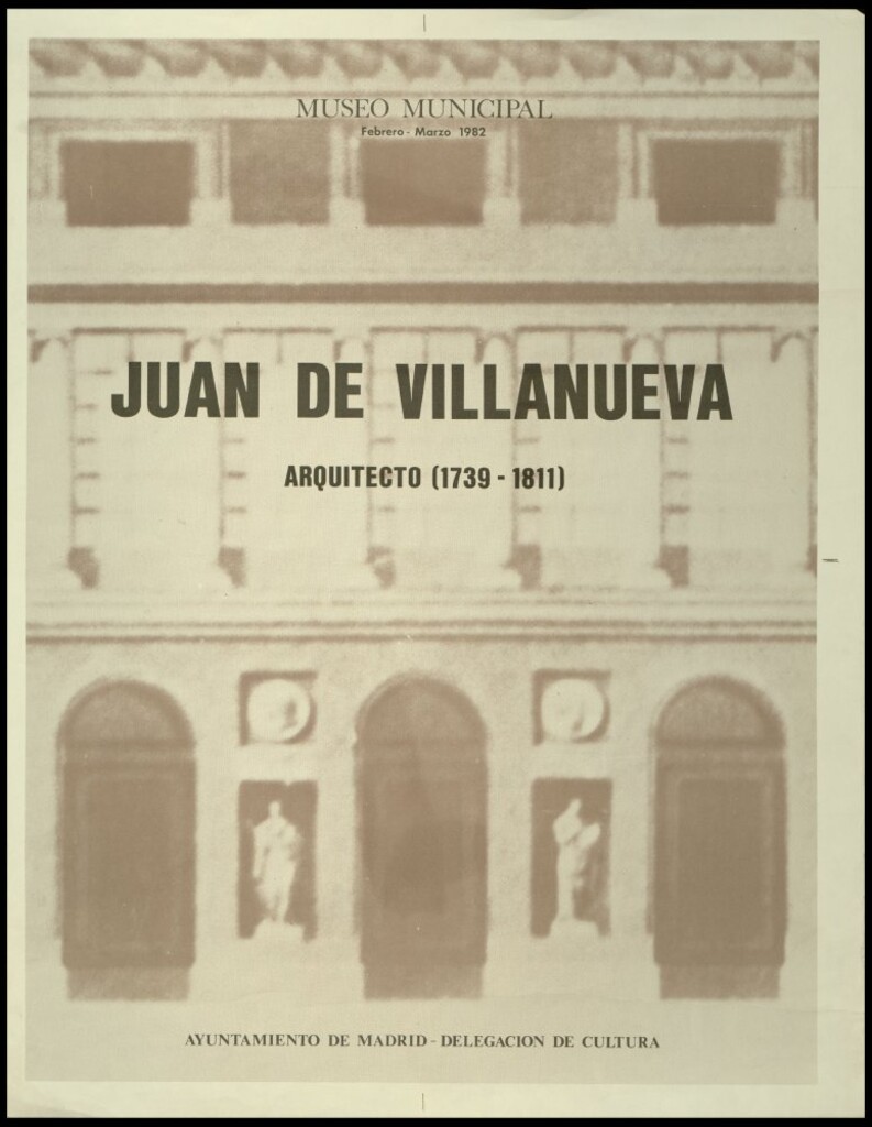 Miniatura de Juan de Villanueva. Arquitecto (1739-1811) Febrero-marzo 1982