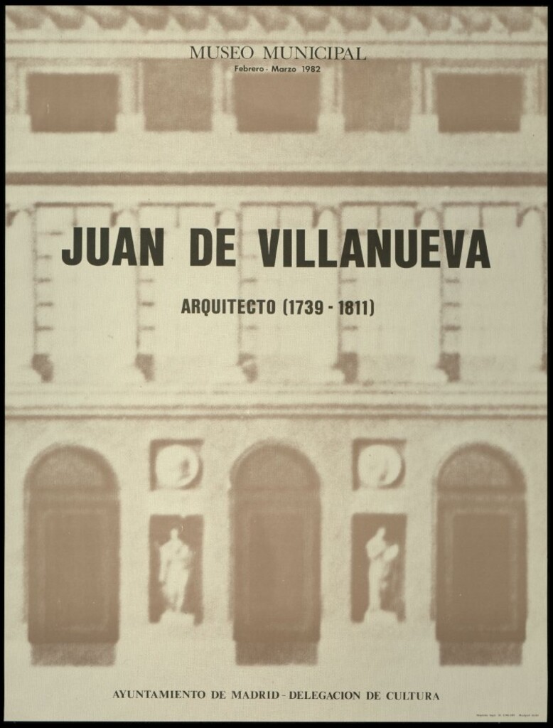Miniatura de Juan de Villanueva. Arquitecto (1739-1811) Febrero-marzo 1982