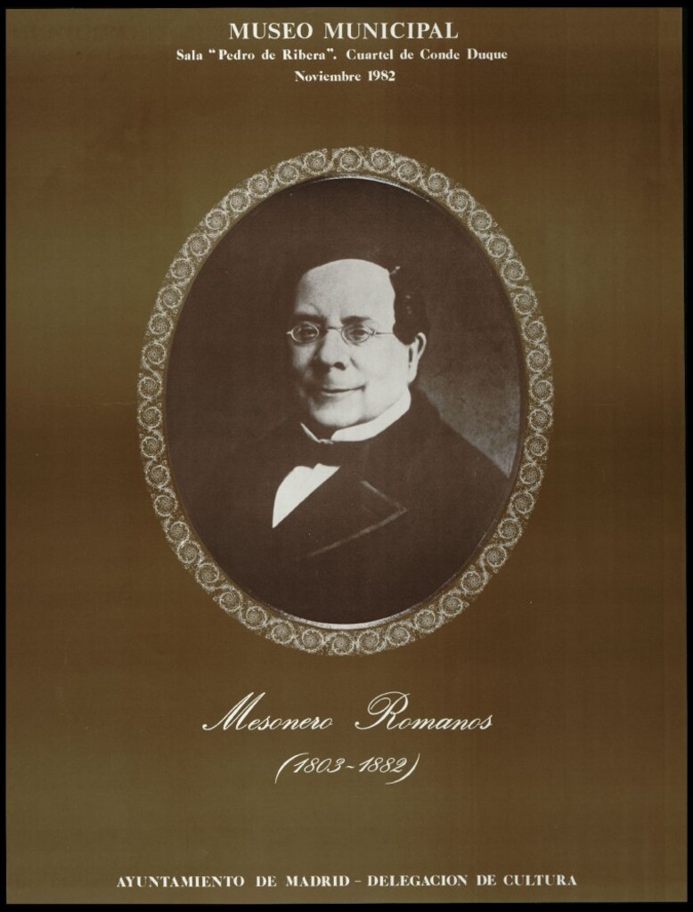 Miniatura de Mesonero Romanos (1803-1882).  Noviembre 1892