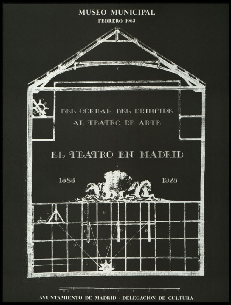 Miniatura de El teatro de Madrid. (1583 a 1925). Del corral del Principe al teatro del arte. Febrero 1983